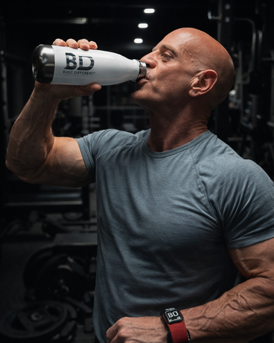 Stainless steel water bottle