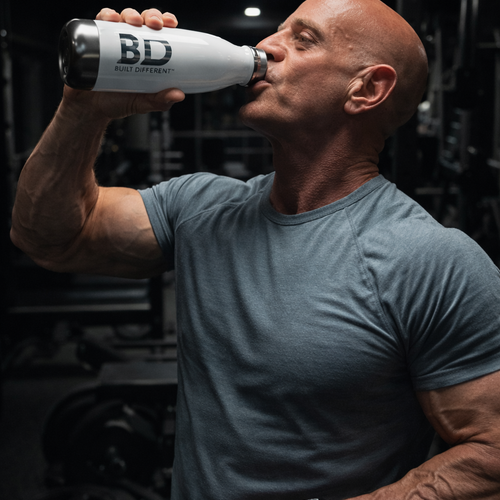 Stainless steel water bottle